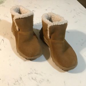 Sketchers On The Go Suede Ankle Booties